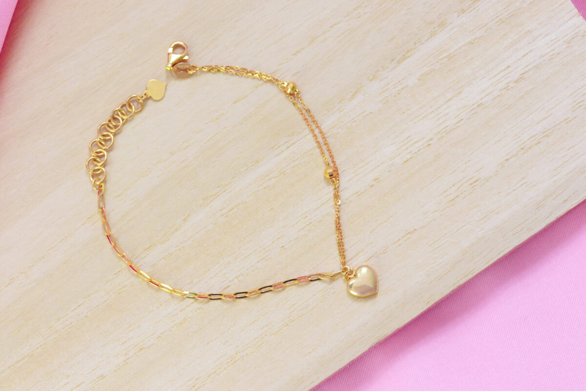 Elina Heart Bracelet