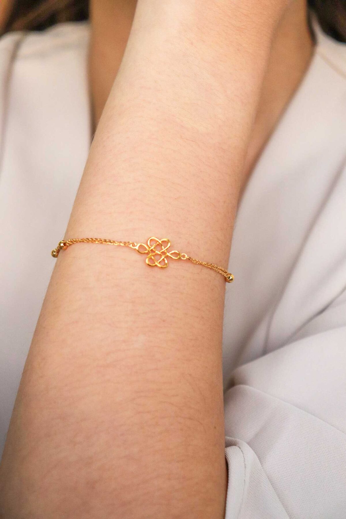 Everlasting Love Knot Bracelet