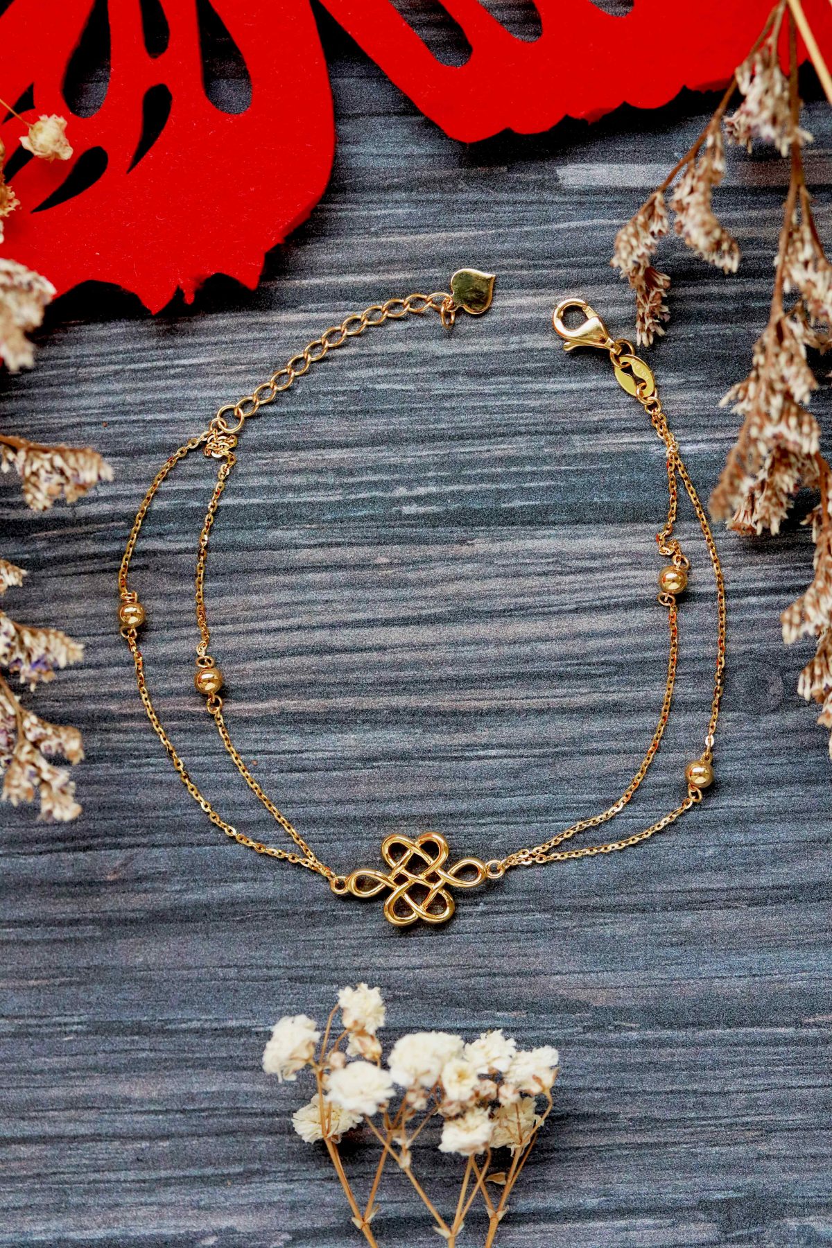 Everlasting Love Knot Bracelet