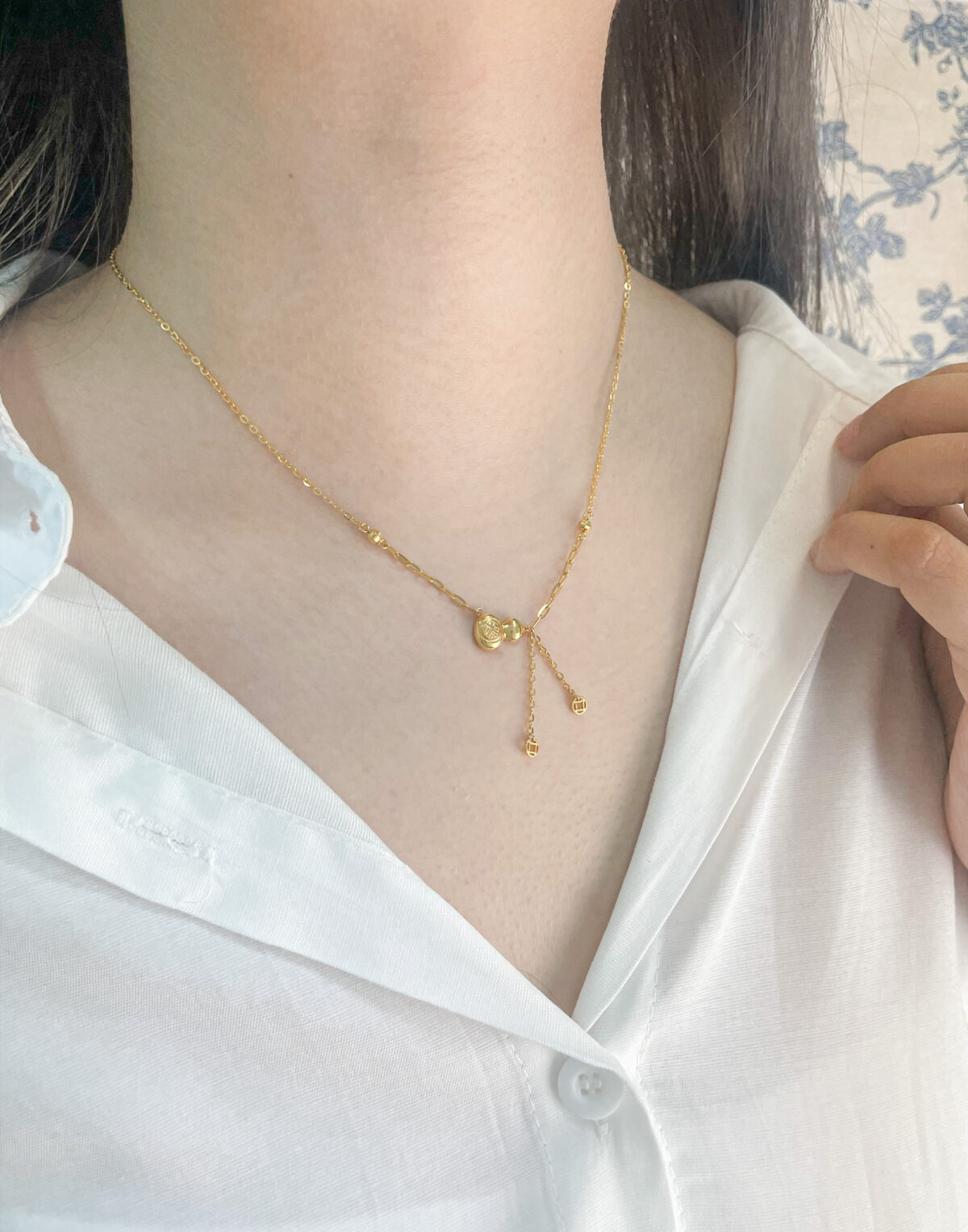 Hulu x Coin of Wealth Necklace