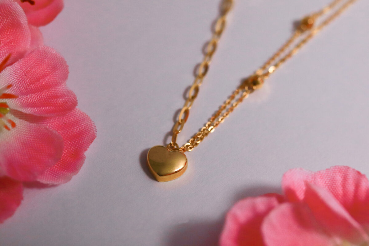 Elina Heart Necklace