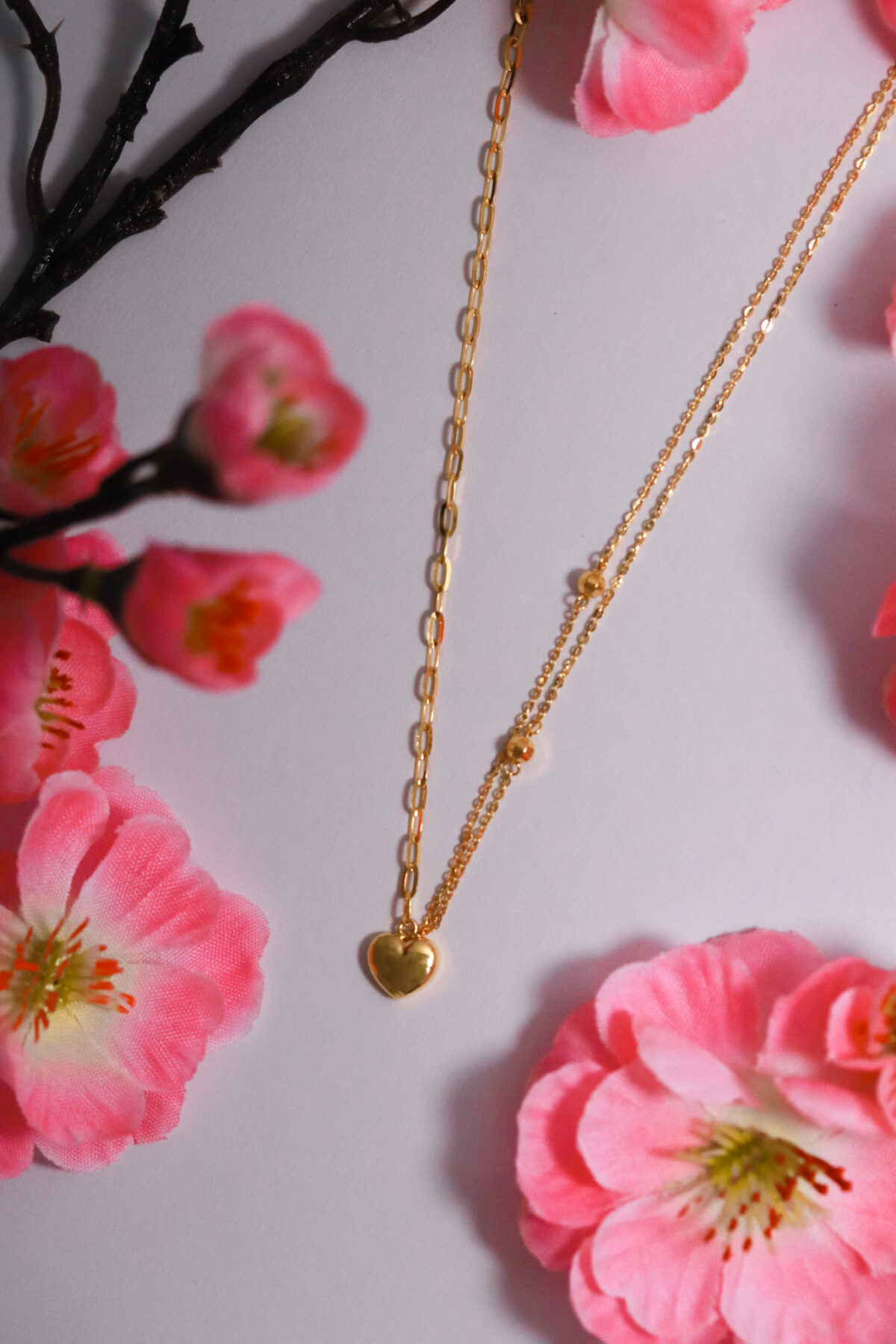 Elina Heart Necklace
