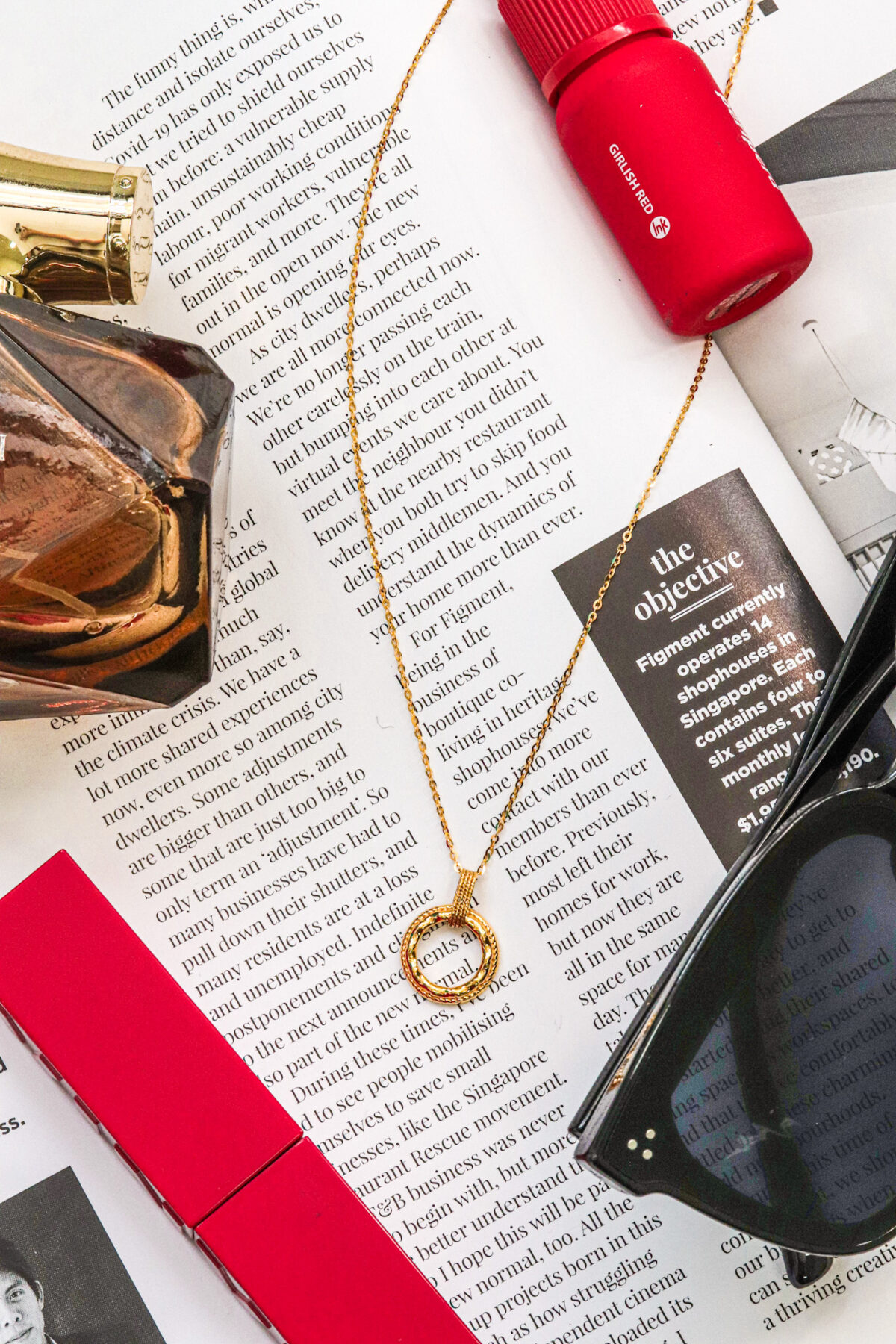 Arista Rim Necklace