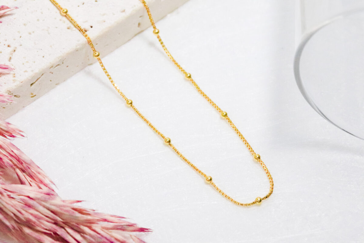Sophisticated Small Beaded Necklace