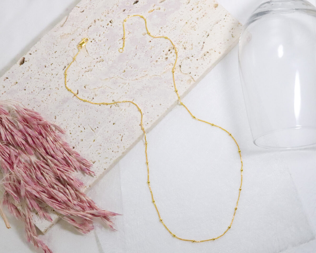 Sophisticated Small Beaded Necklace
