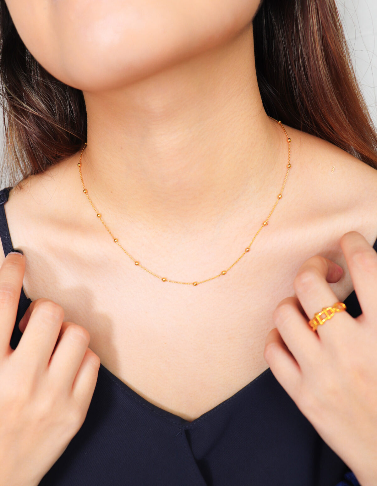 Baronet Beaded Necklace