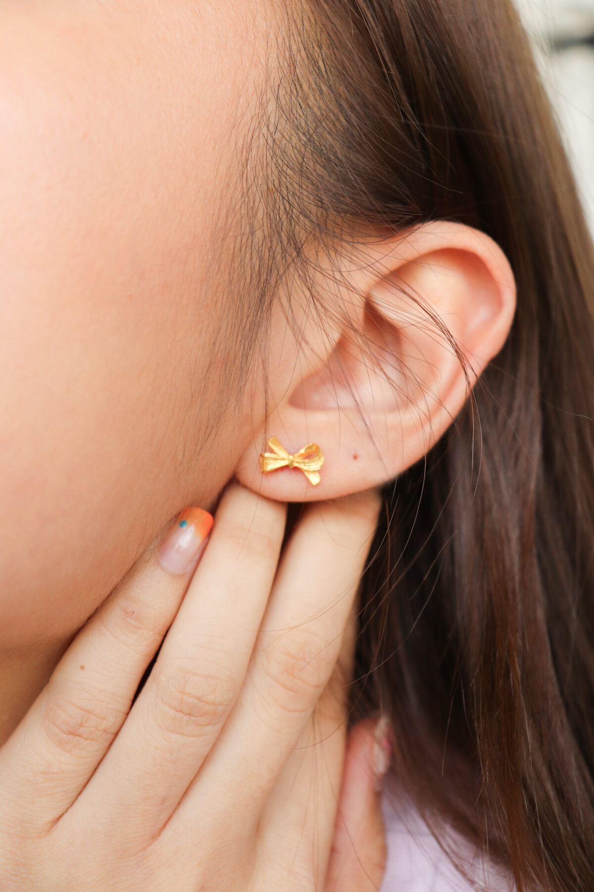 Ribbon Gleam Earrings