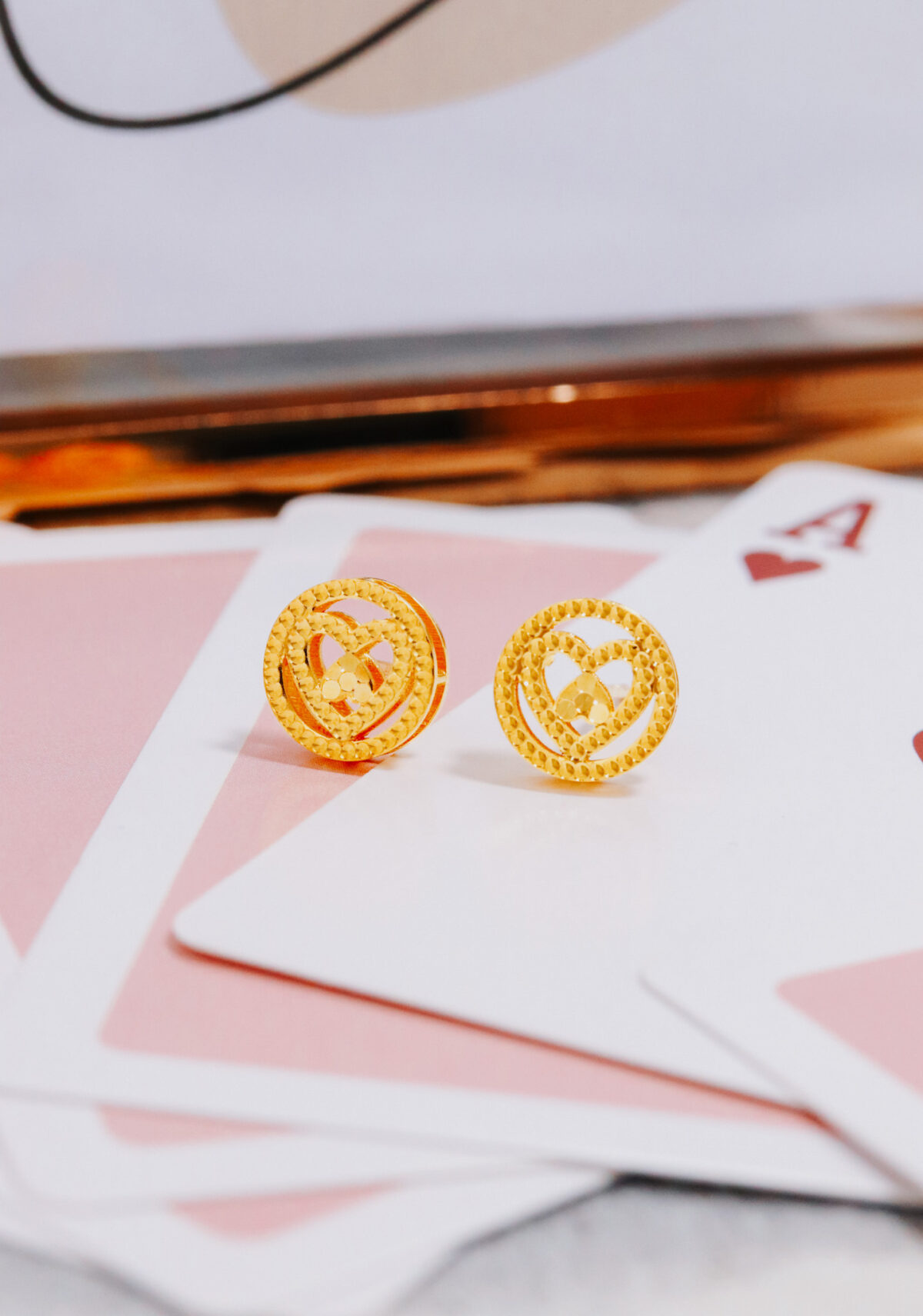 Jazz Heart Earring