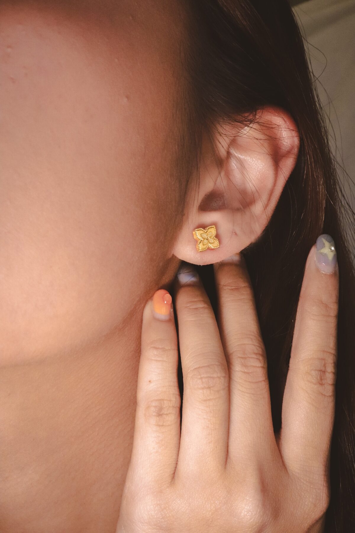 Golden Dawn Earstuds