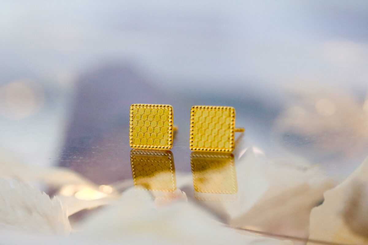 Glimmer Panel Earrings