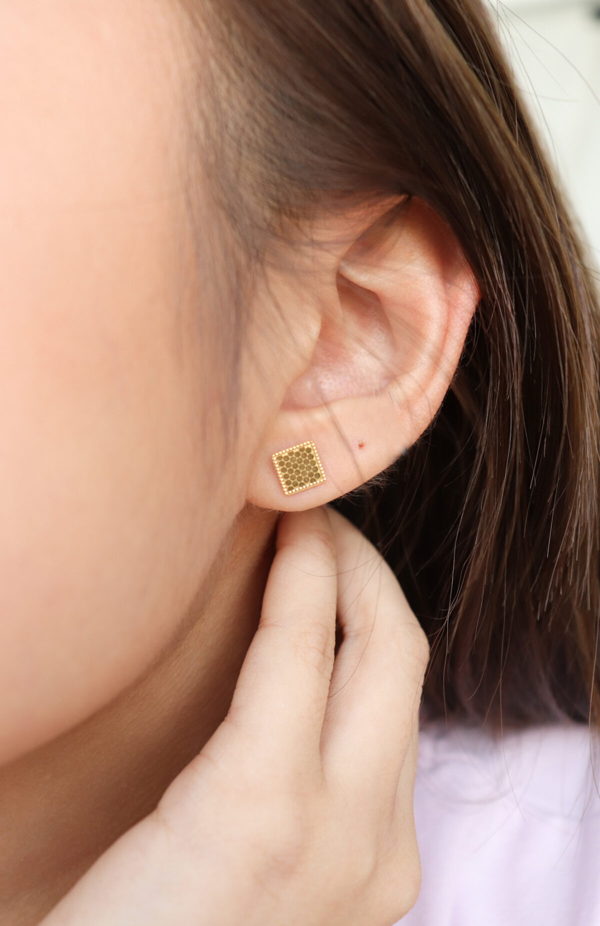 Glimmer Panel Earrings