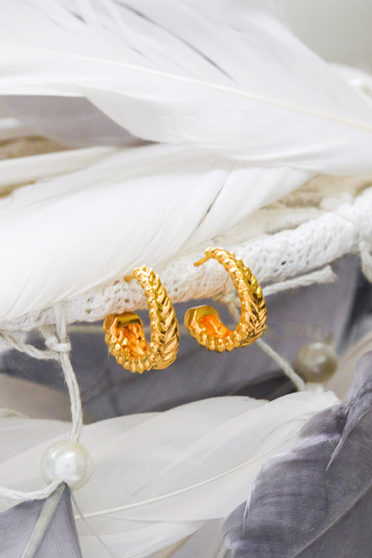 Duke Curl Earrings