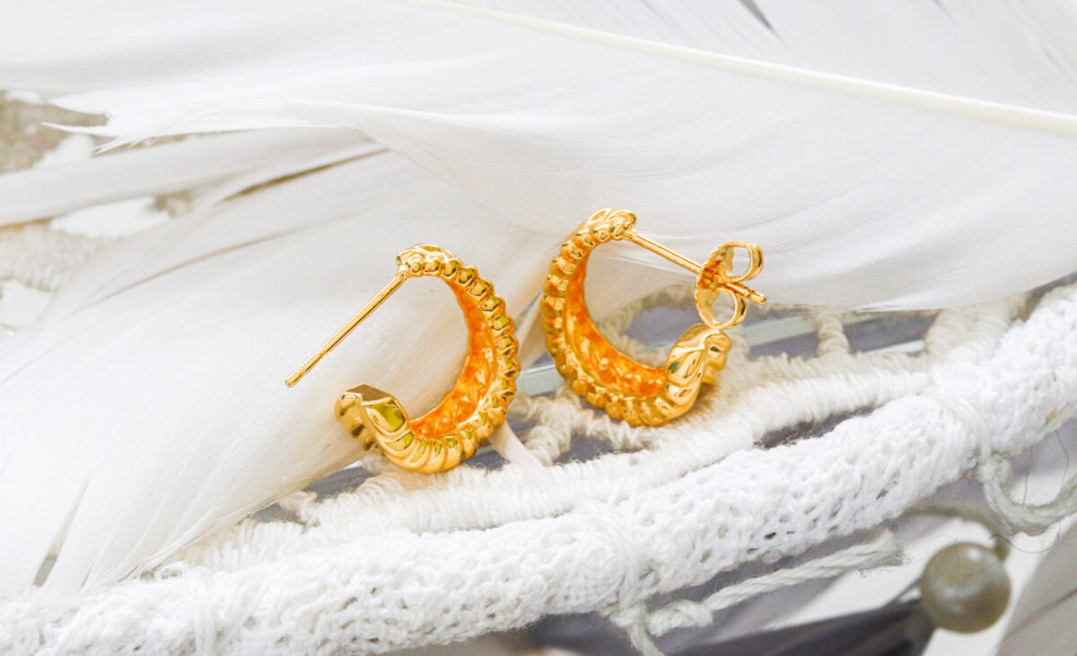 Duke Curl Earrings