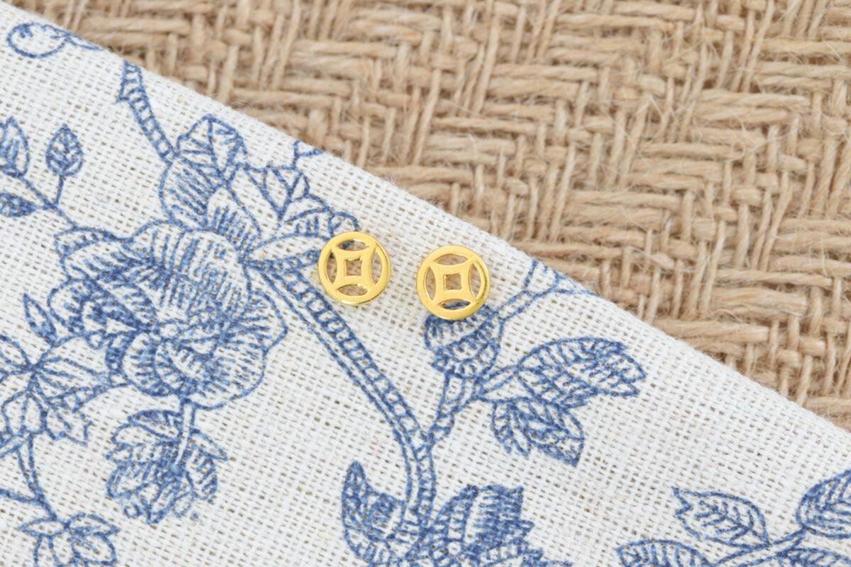 Coin Of Wealth Earrings