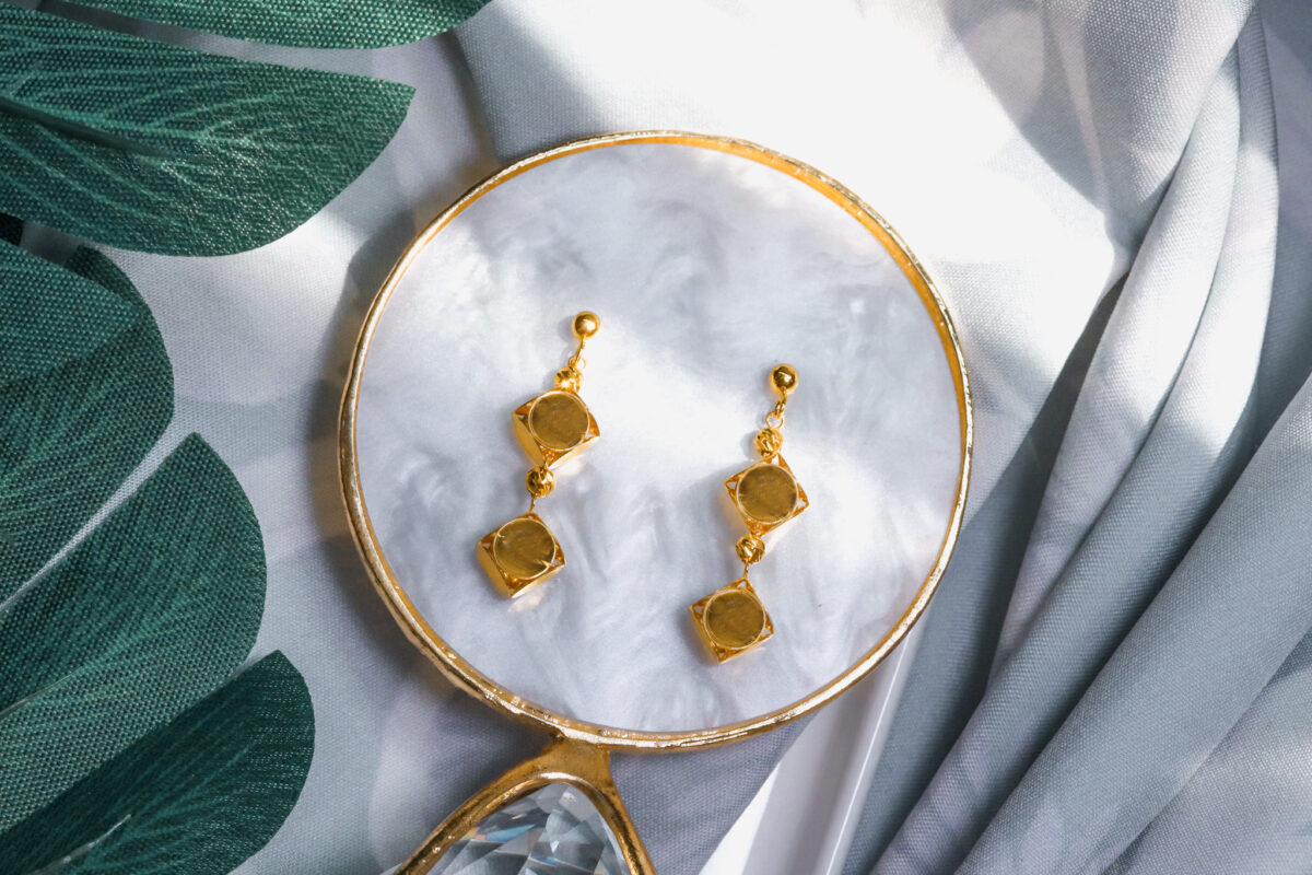 Gold Nessa Earrings