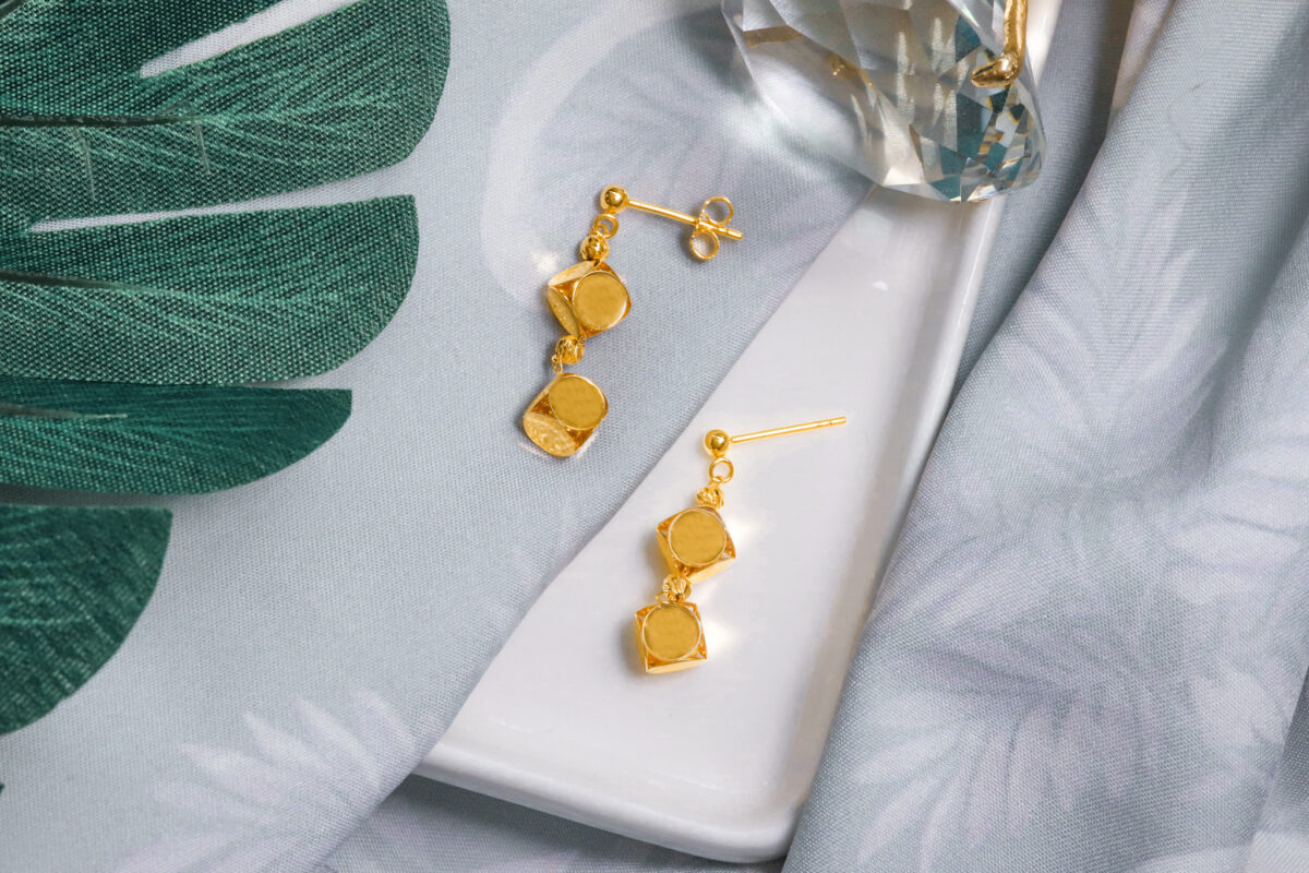 Gold Nessa Earrings
