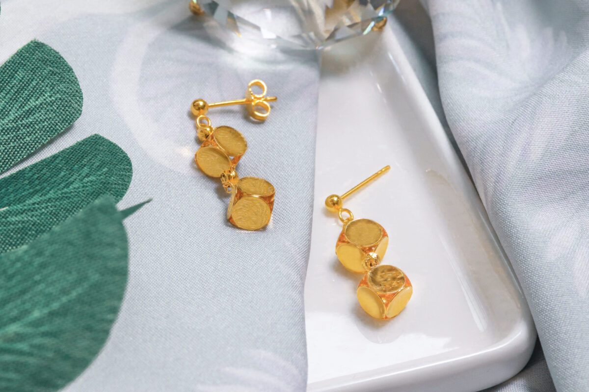Gold Nessa Earrings