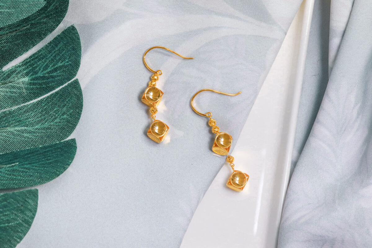 Gold Nessa Earrings