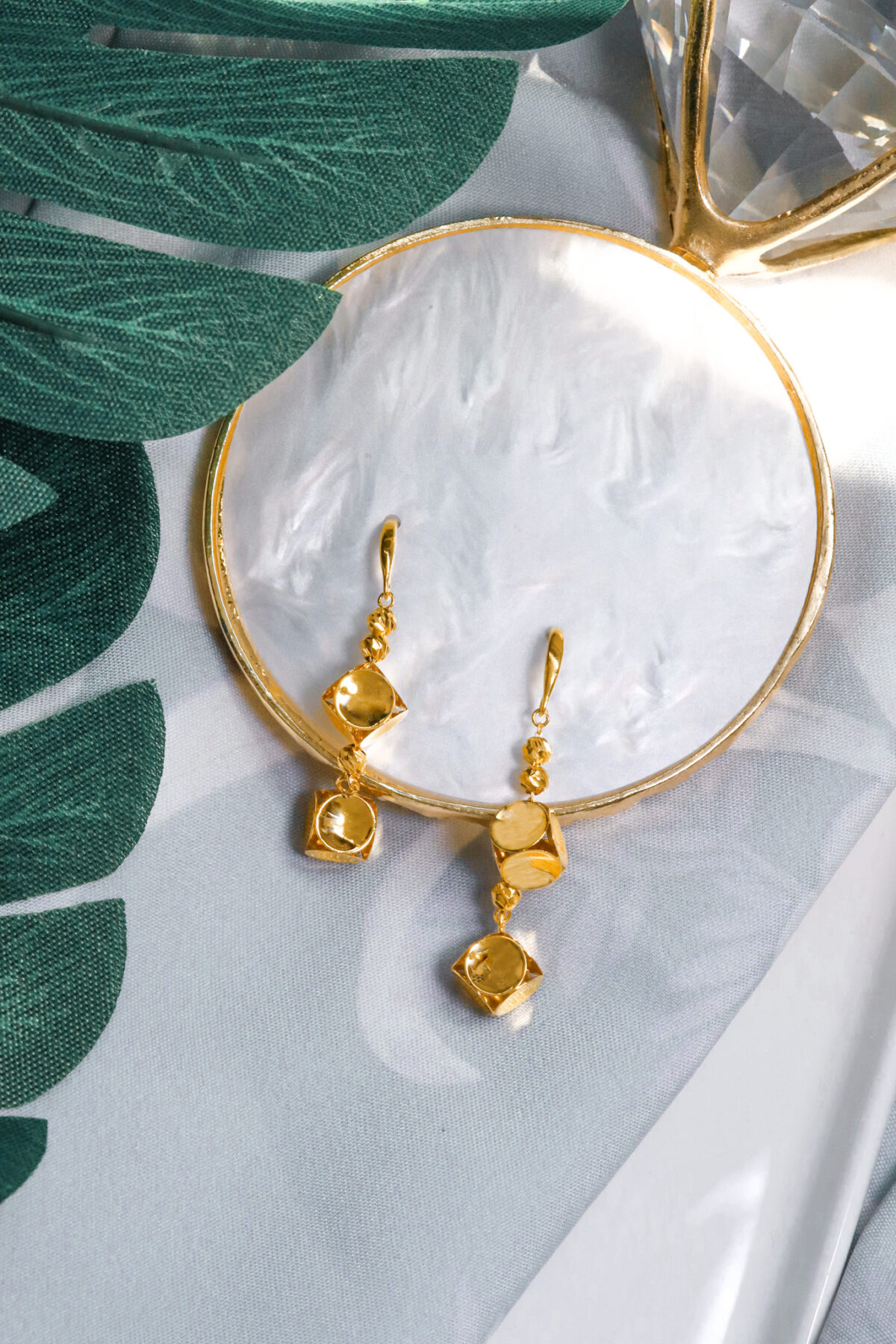 Gold Nessa Earrings