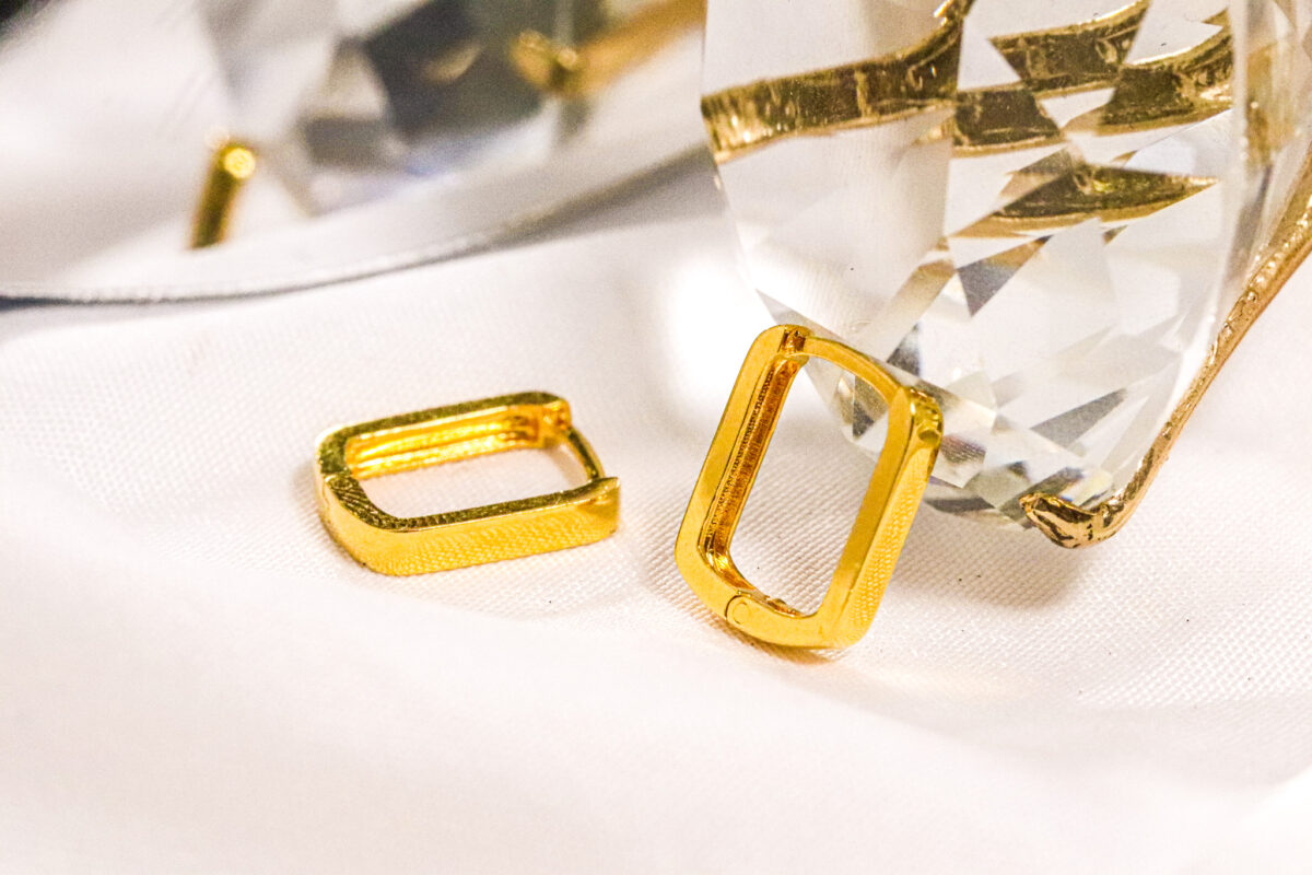 Squoval Hoop Earrings