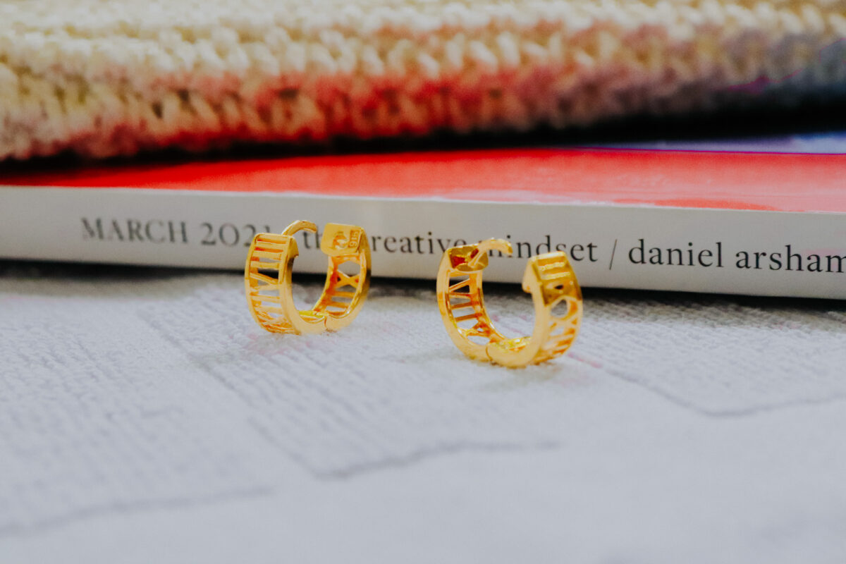 Roman Hoop Earrings