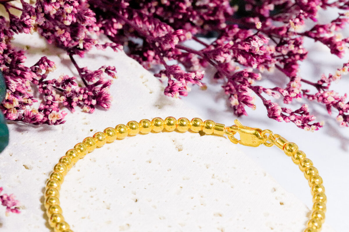 Timeless Beaded Bangle