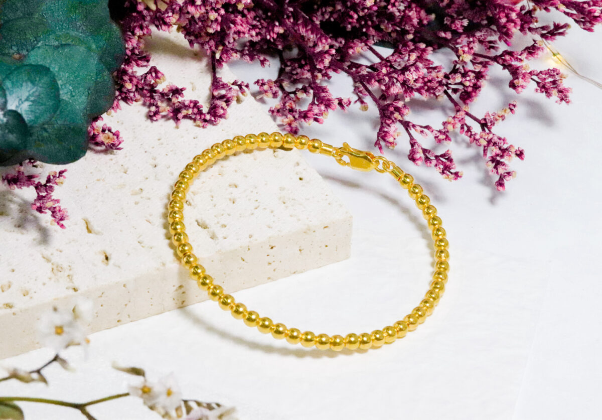 Timeless Beaded Bangle