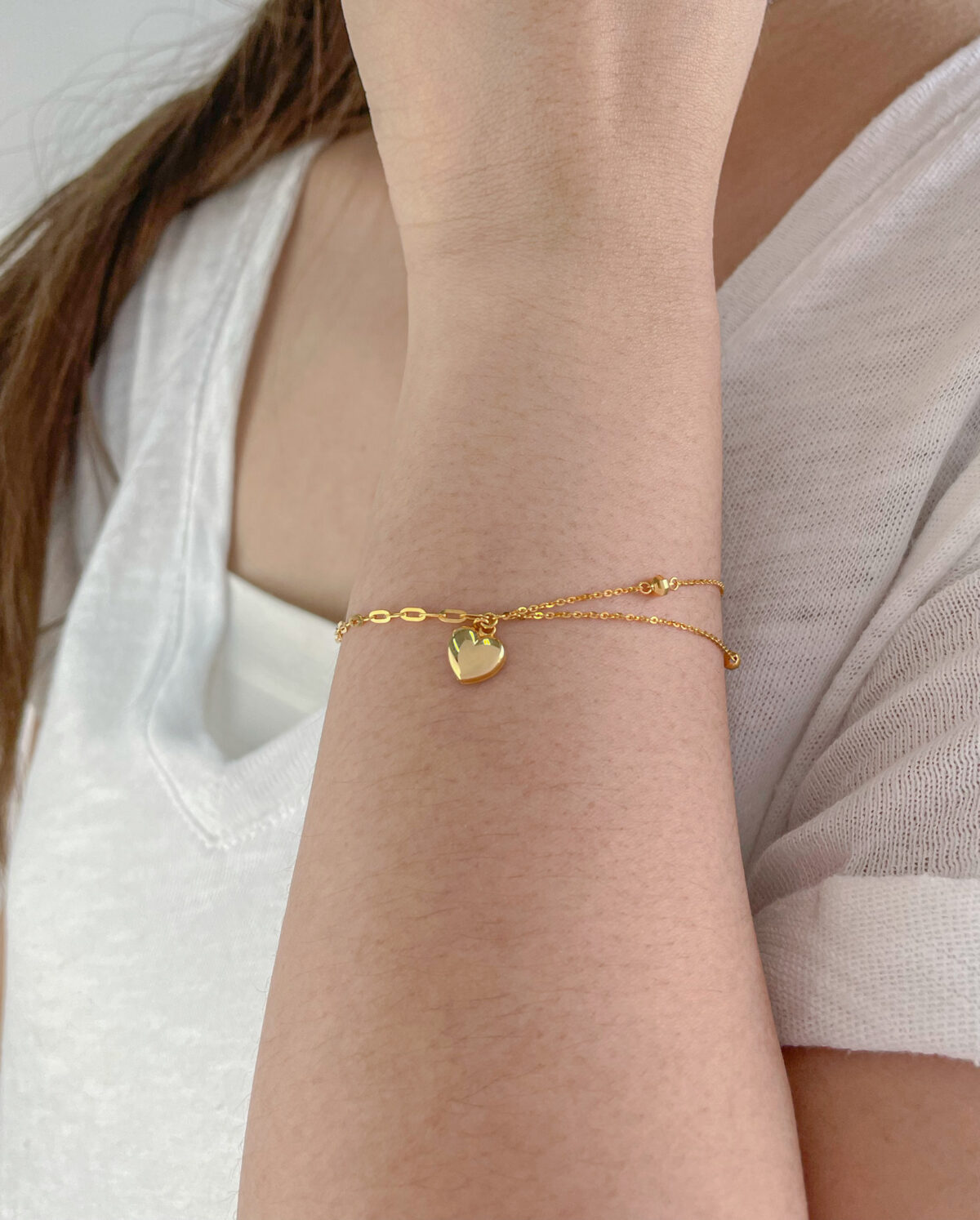 Elina Heart Bracelet