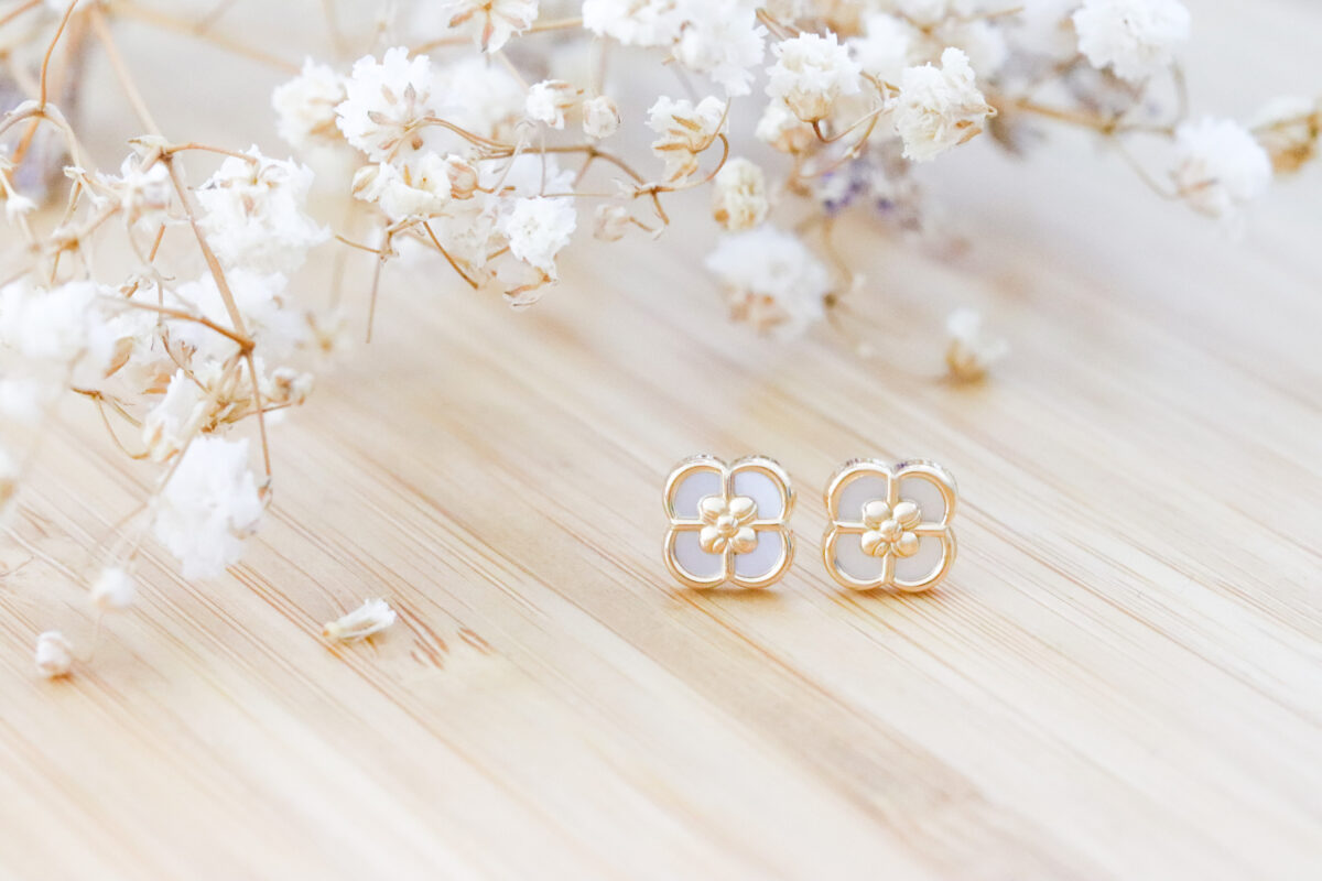 Nacre Kuori Shell Earrings