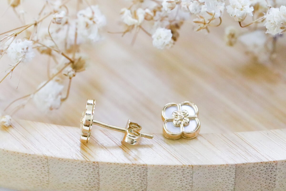 Nacre Kuori Shell Earrings