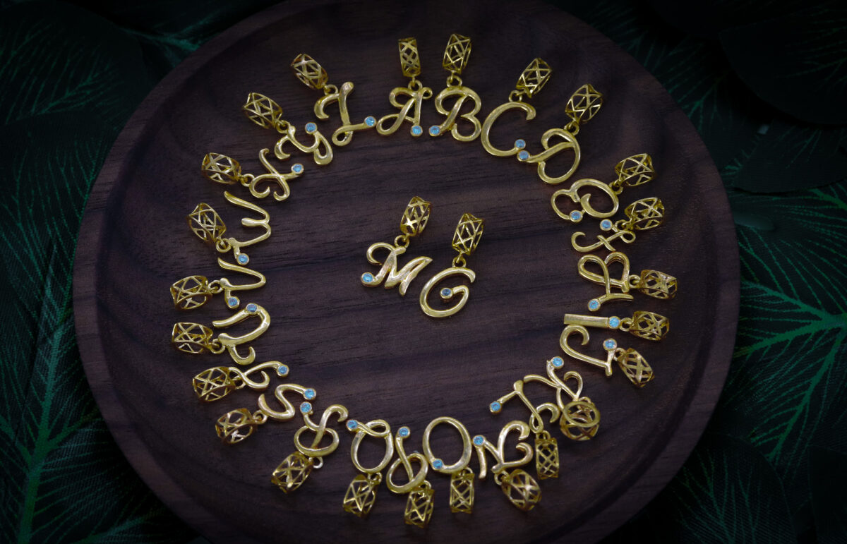 Orla Alphabet Pendant/Charm