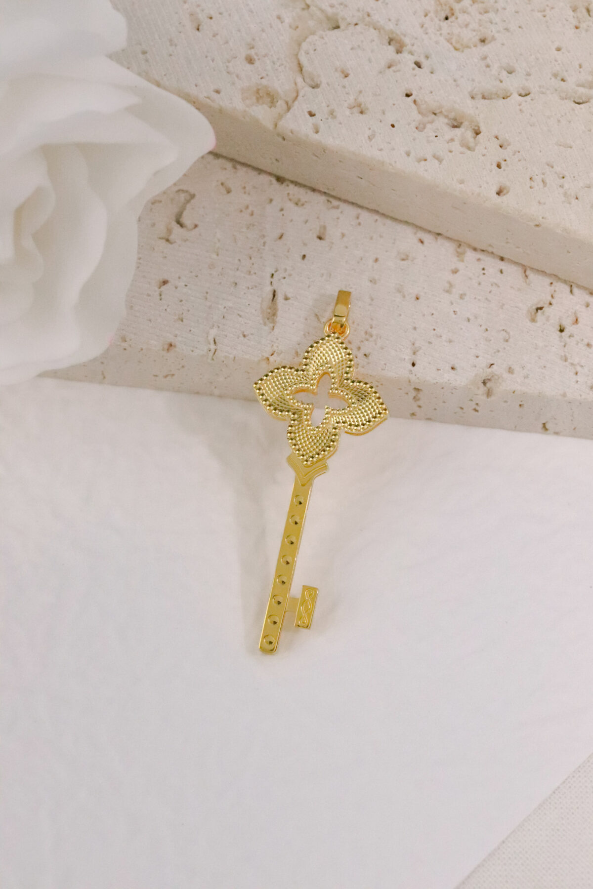 Jasmine Key Pendant