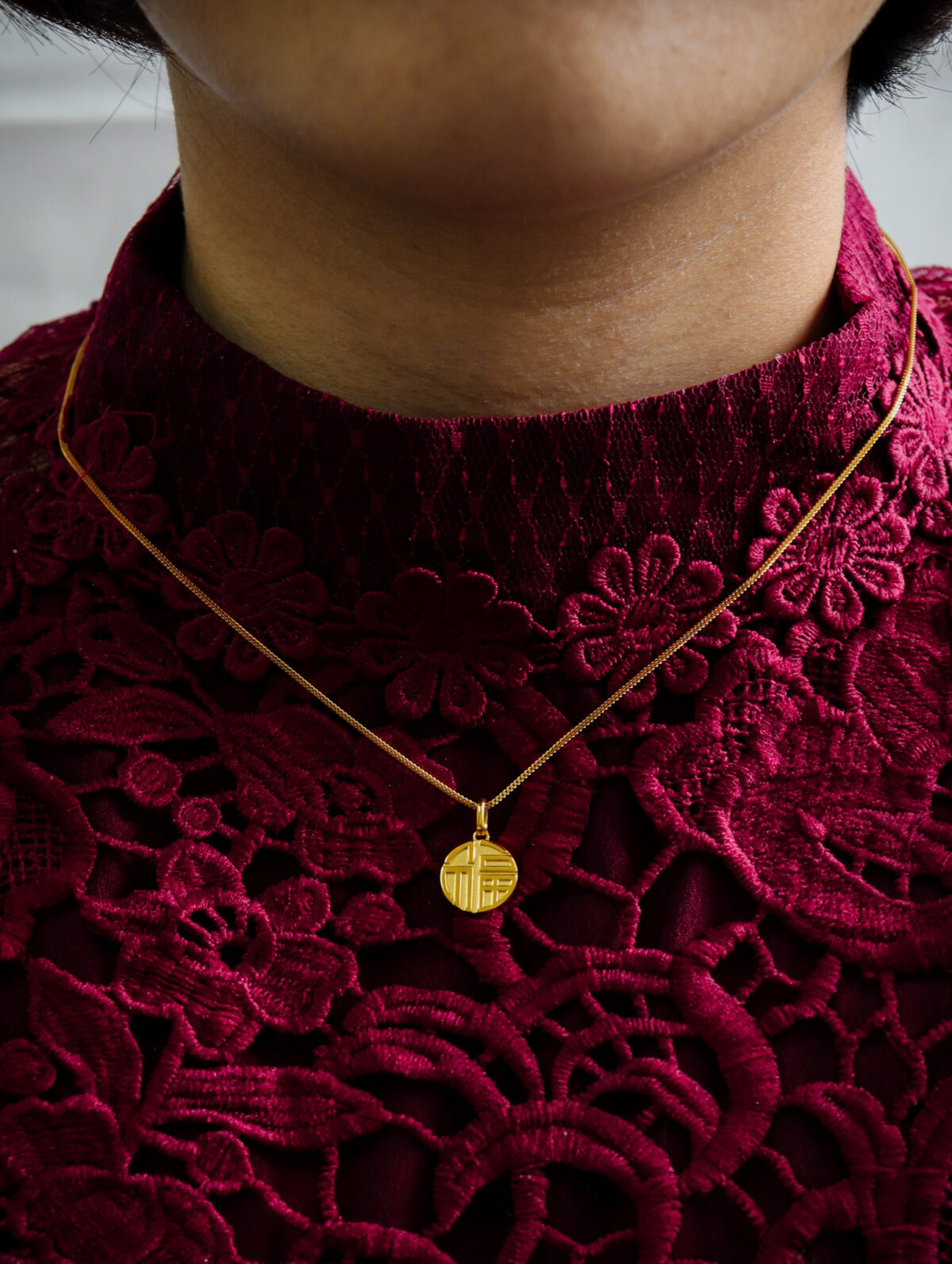 Fortune Disc Pendant