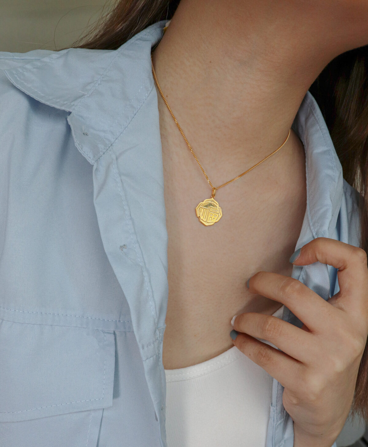 Bliss Rosette Pendant