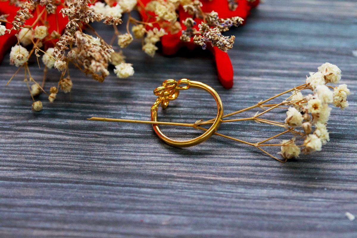 Everlasting Love Knot Ring