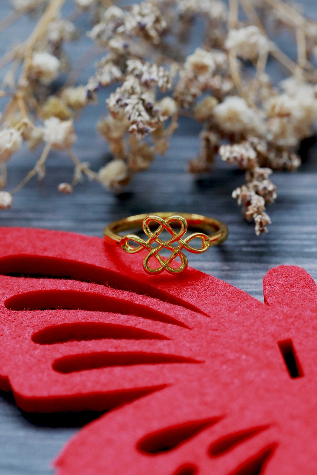Everlasting Love Knot Ring