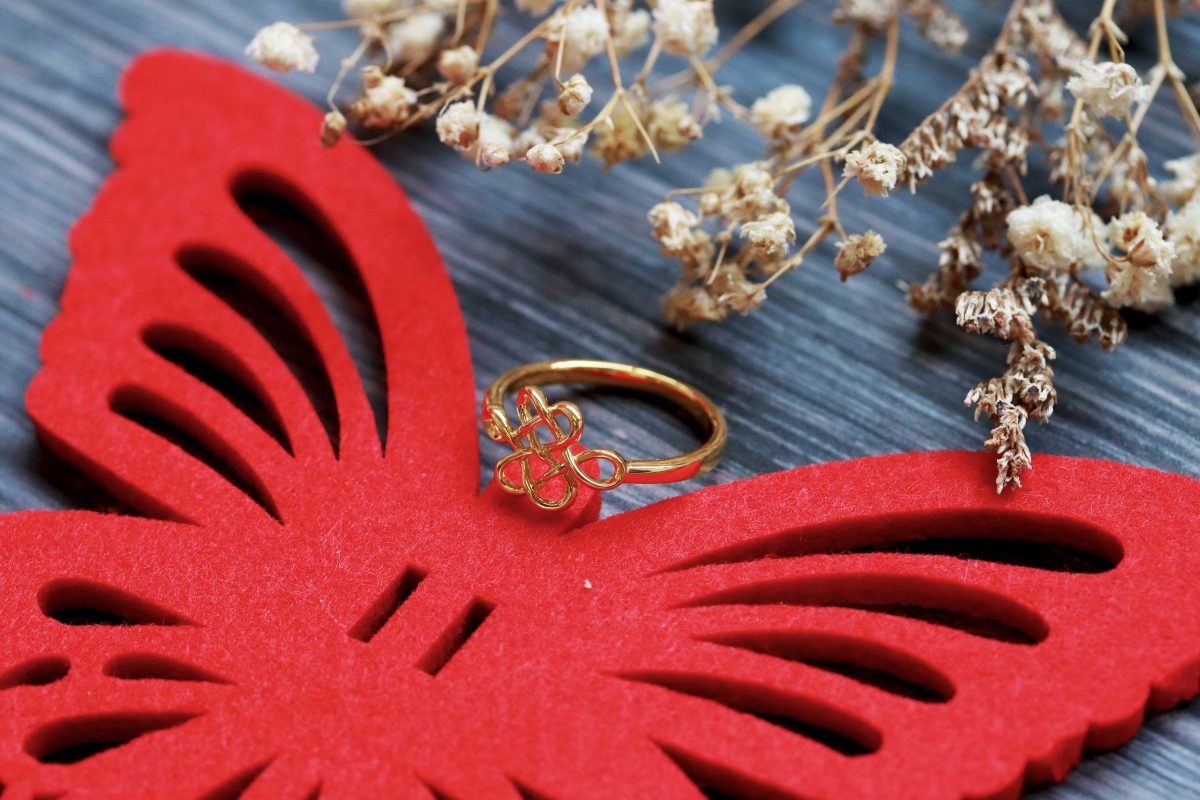 Everlasting Love Knot Ring