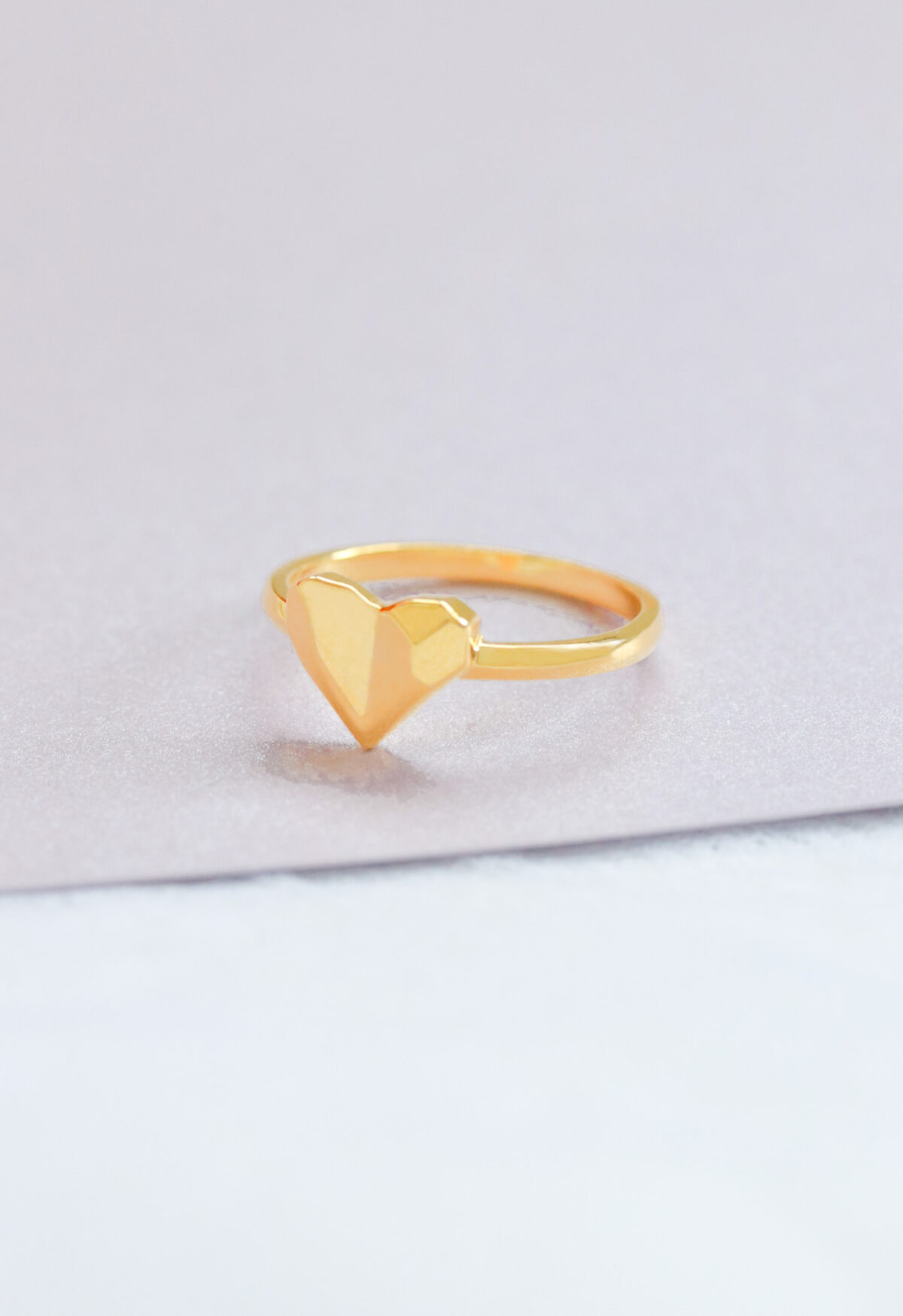 Origami Heart Ring