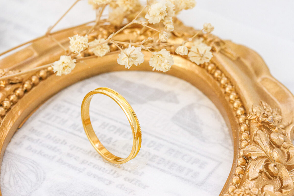 Bevelle Ceres Gold Ring