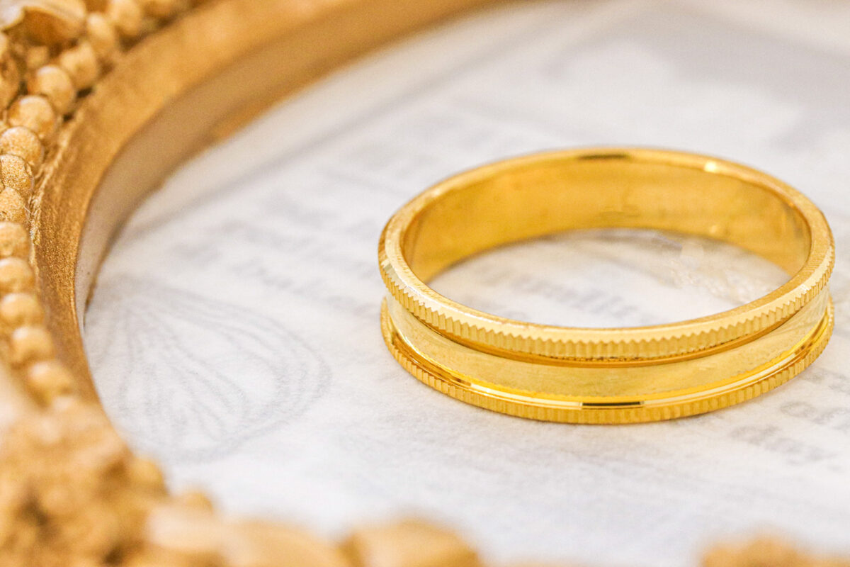 Bevelle Nura Gold Ring