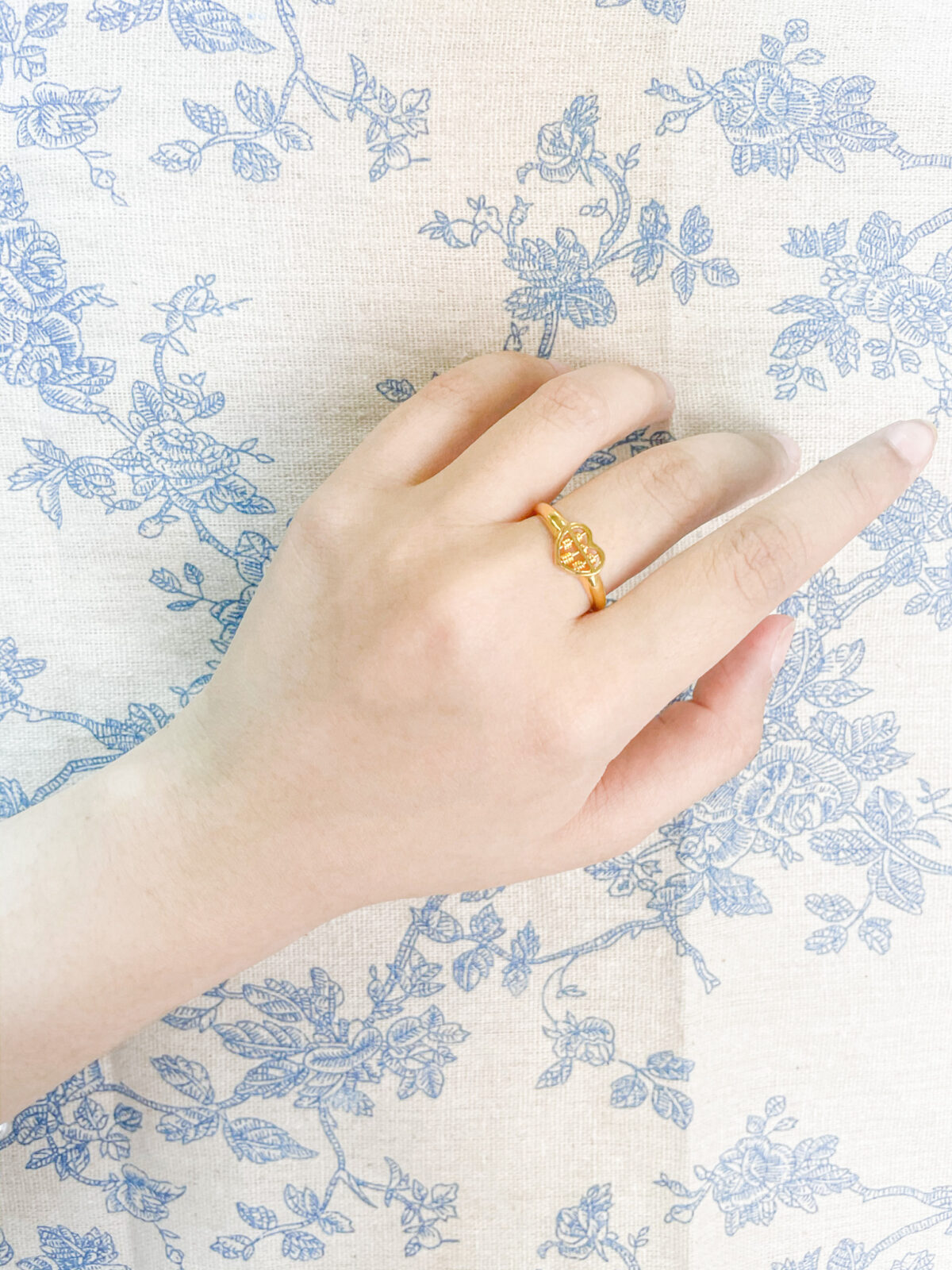 Prosperity Heart Abacus Ring