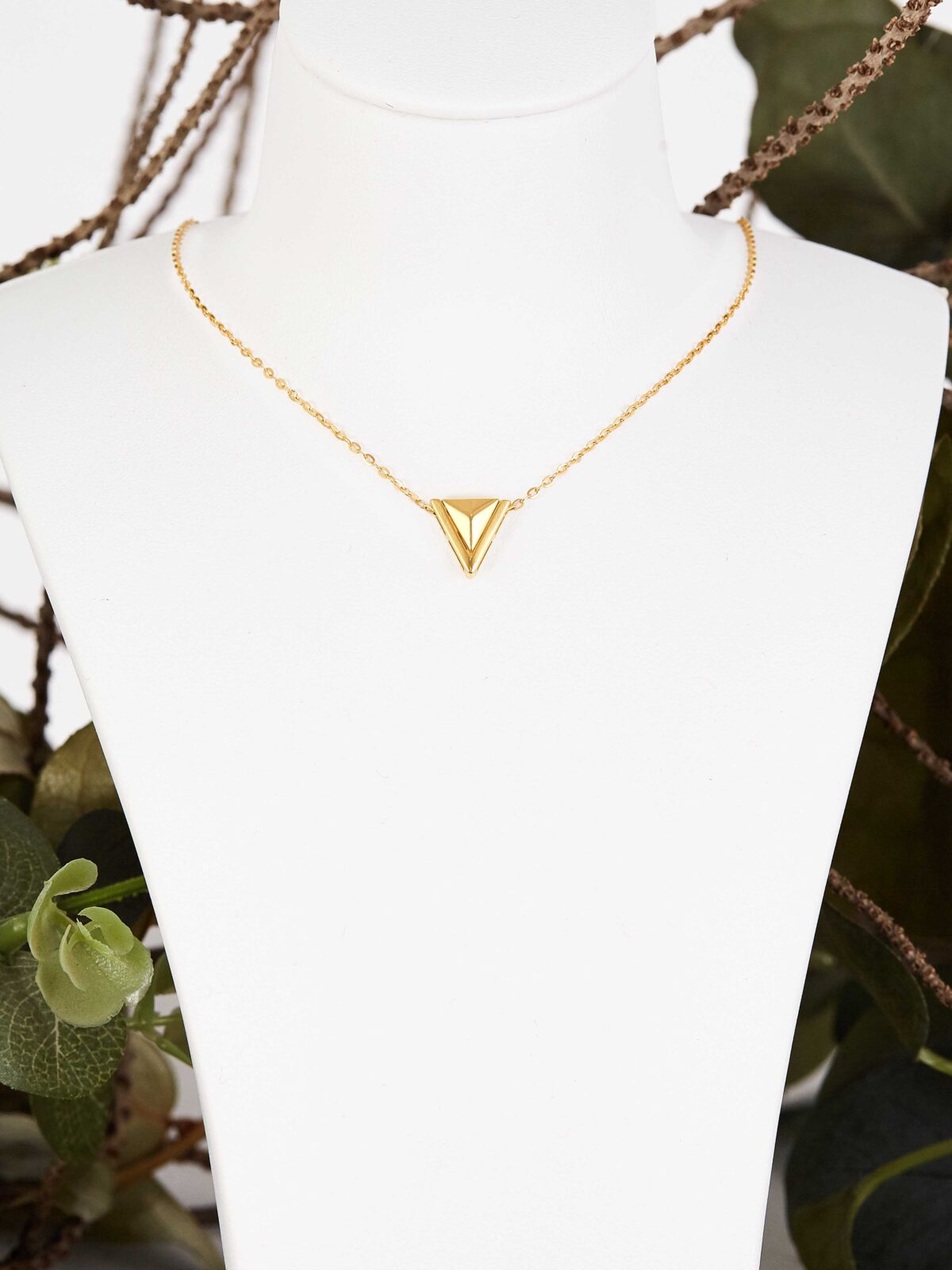Victory Triangle Necklace