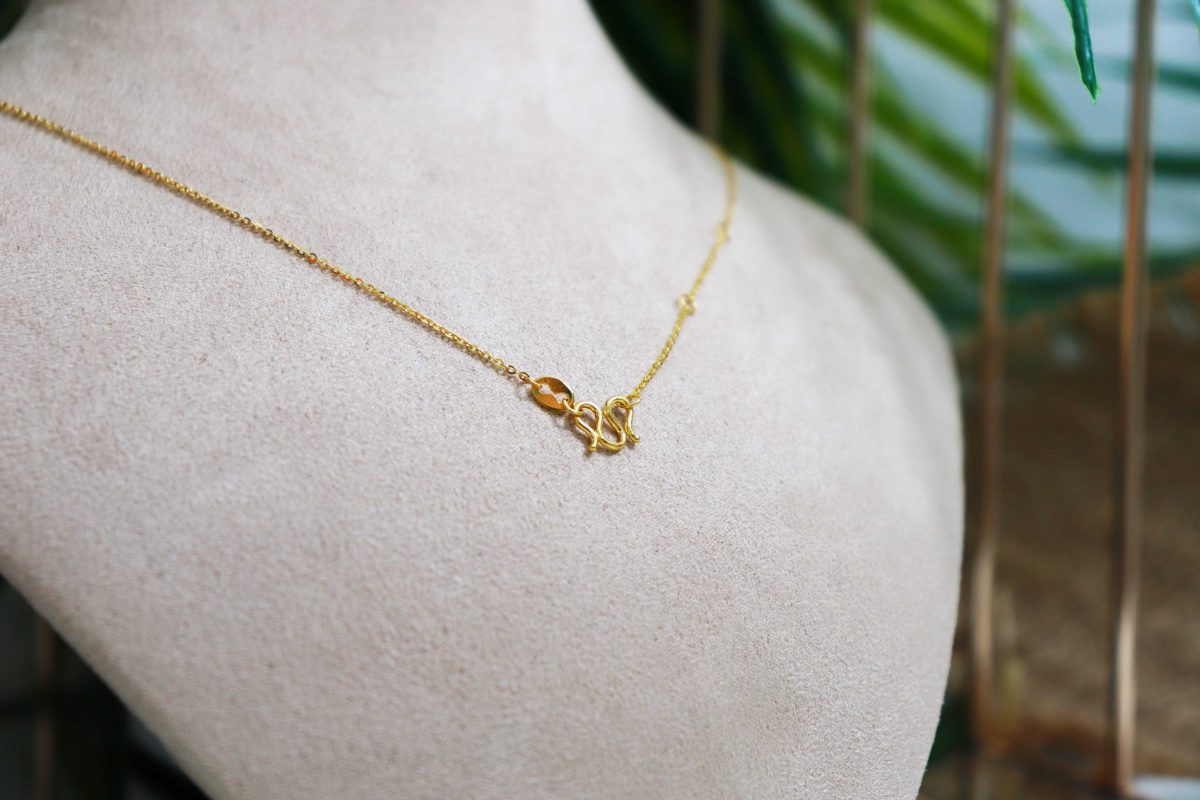 Sun-kissed Heart Necklace