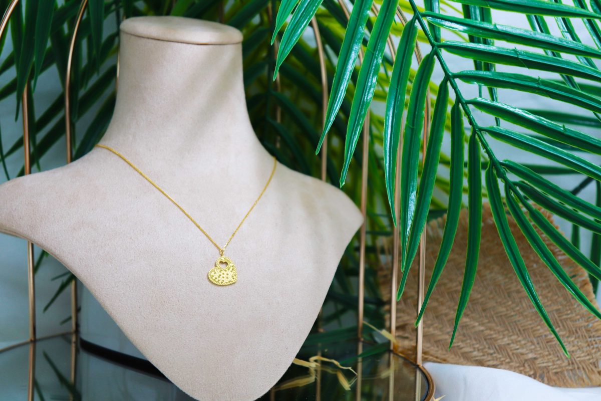 Sun-kissed Heart Necklace