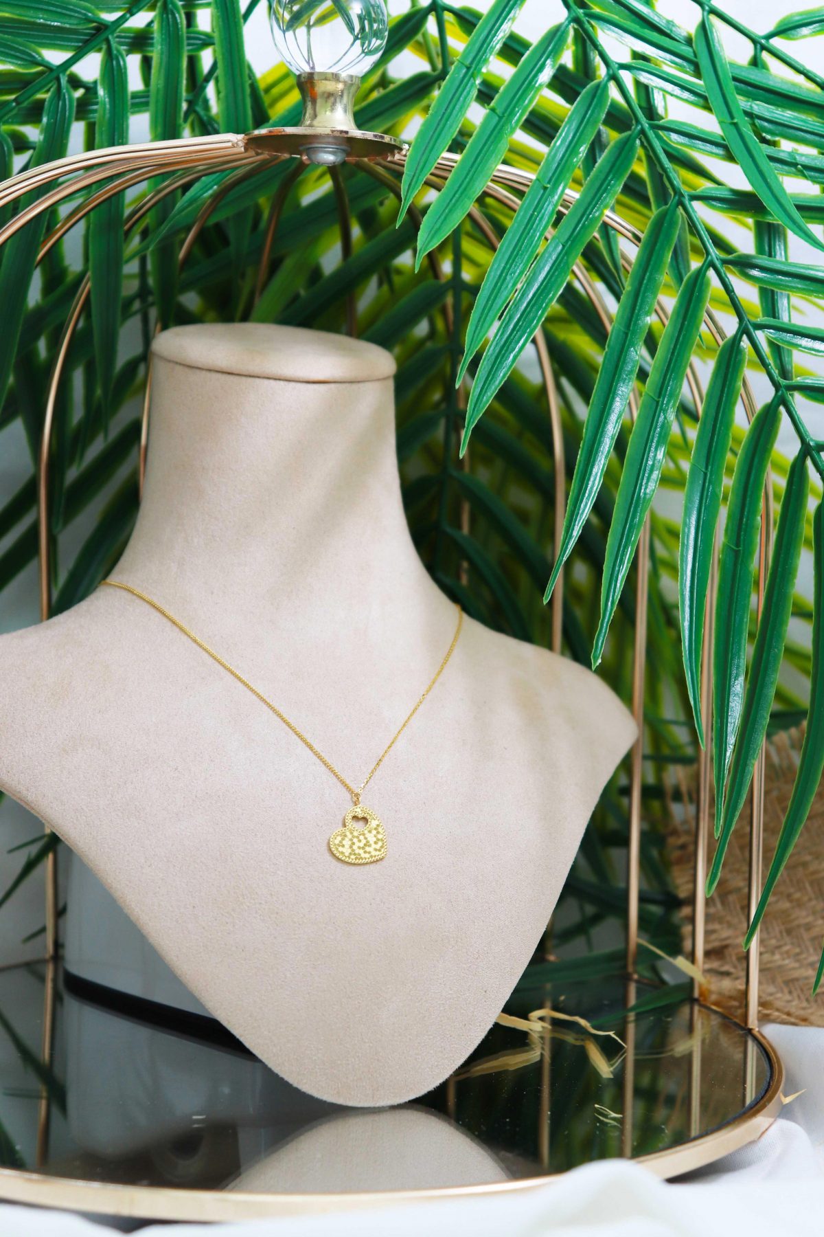 Sun-kissed Heart Necklace