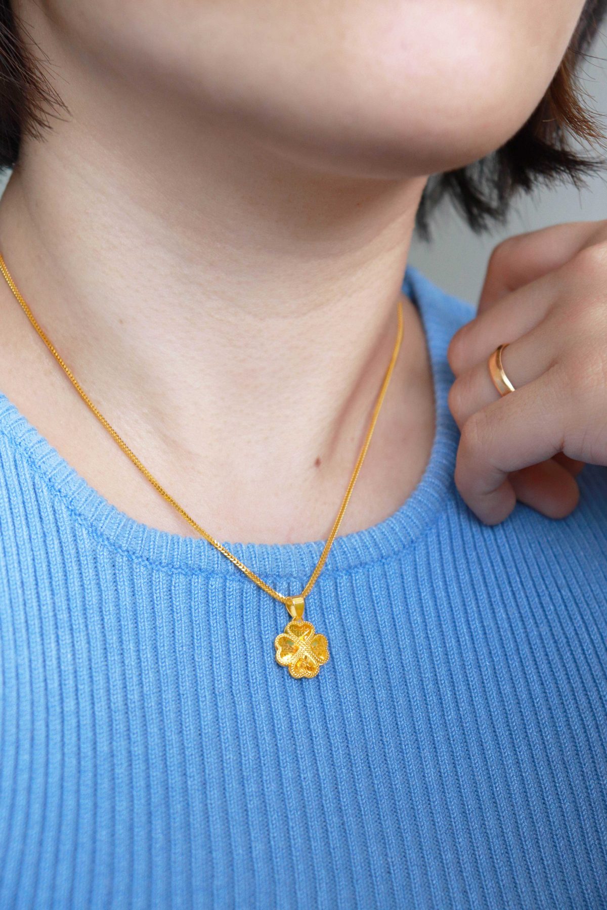 Trifolium Hearts Pendant