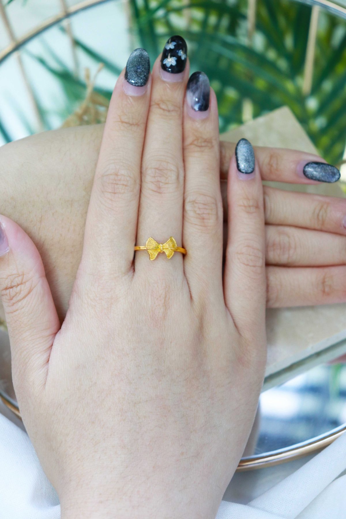 Sunbeam Ribbon Ring