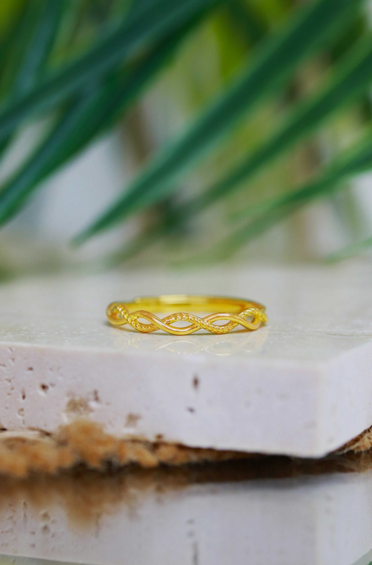 Rippling Wave Ring