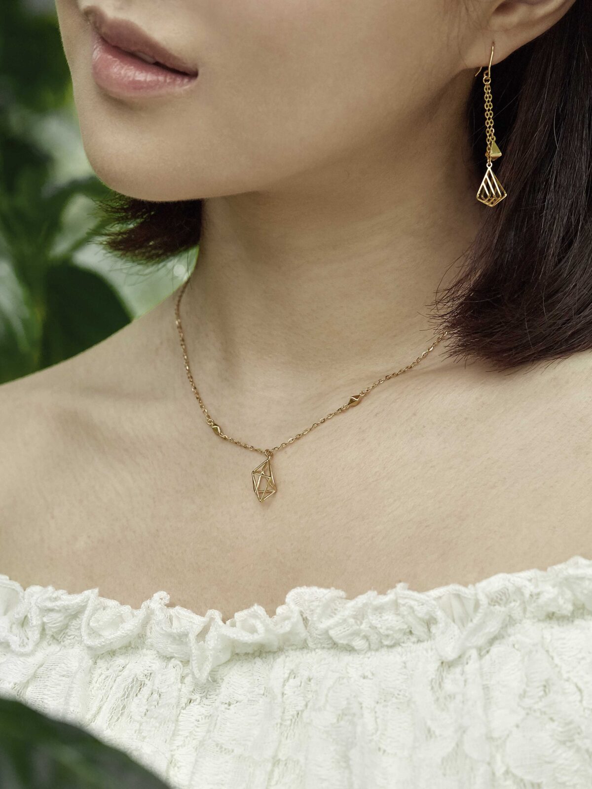 Euclidean Complex Earrings