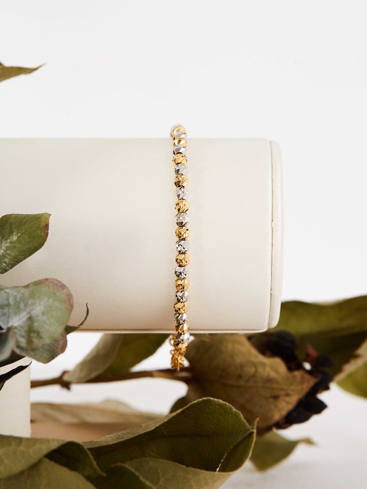 Duotone Peppercorn Bracelet